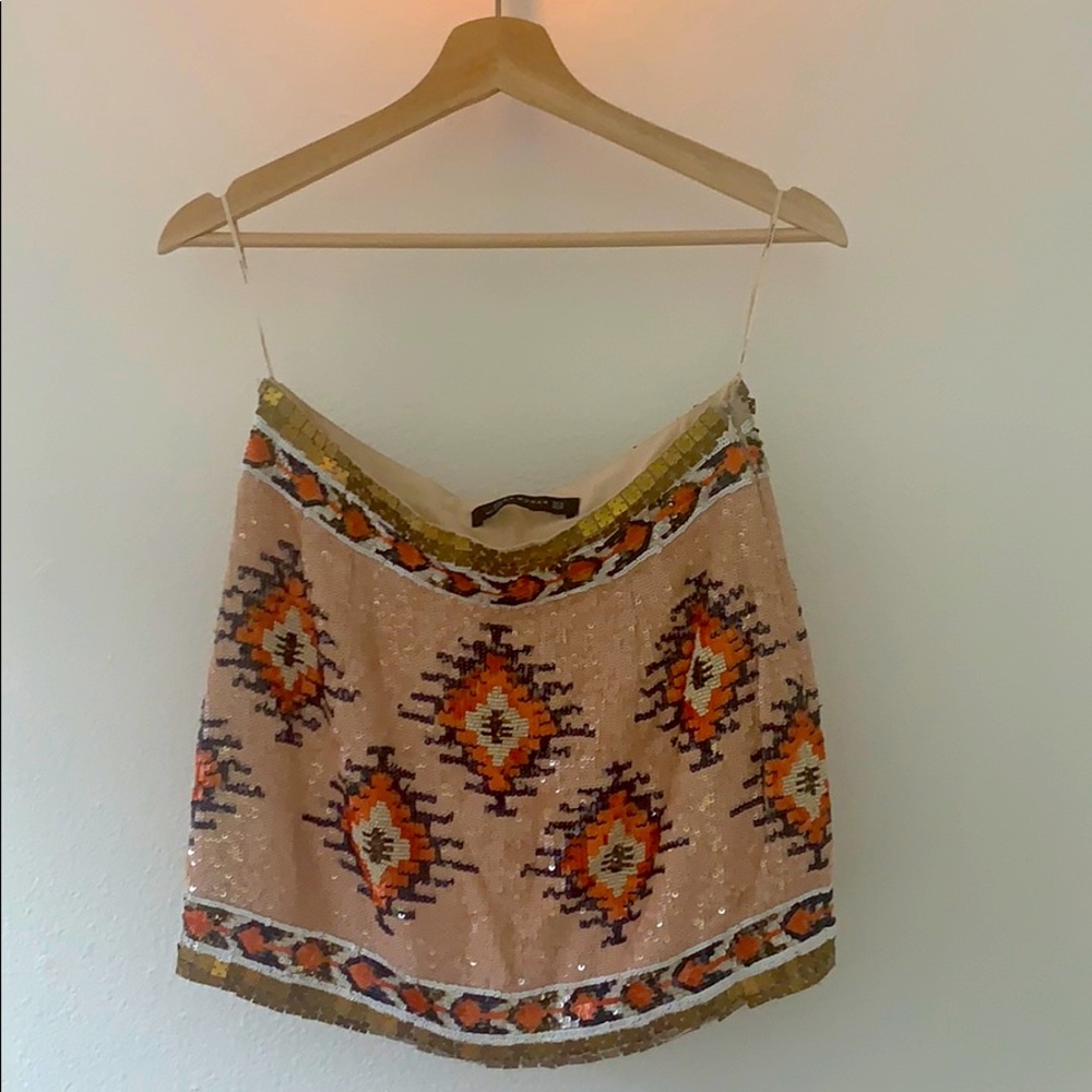 Zara mini skirt